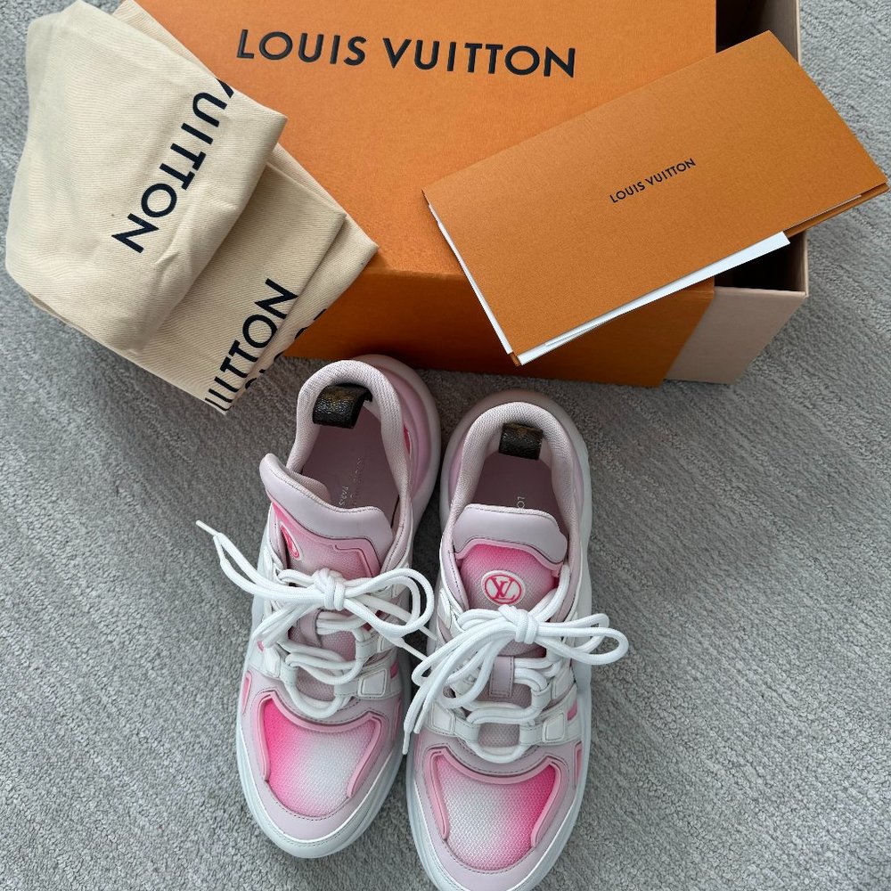 Louis Vuitton Archlight Sneaker Pink/White